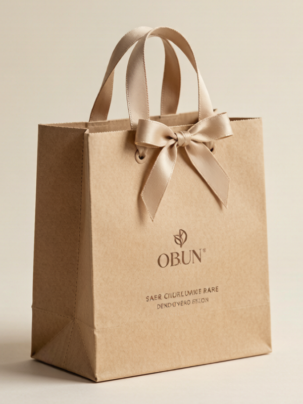 Custom Kraft Paper Shopping Bag