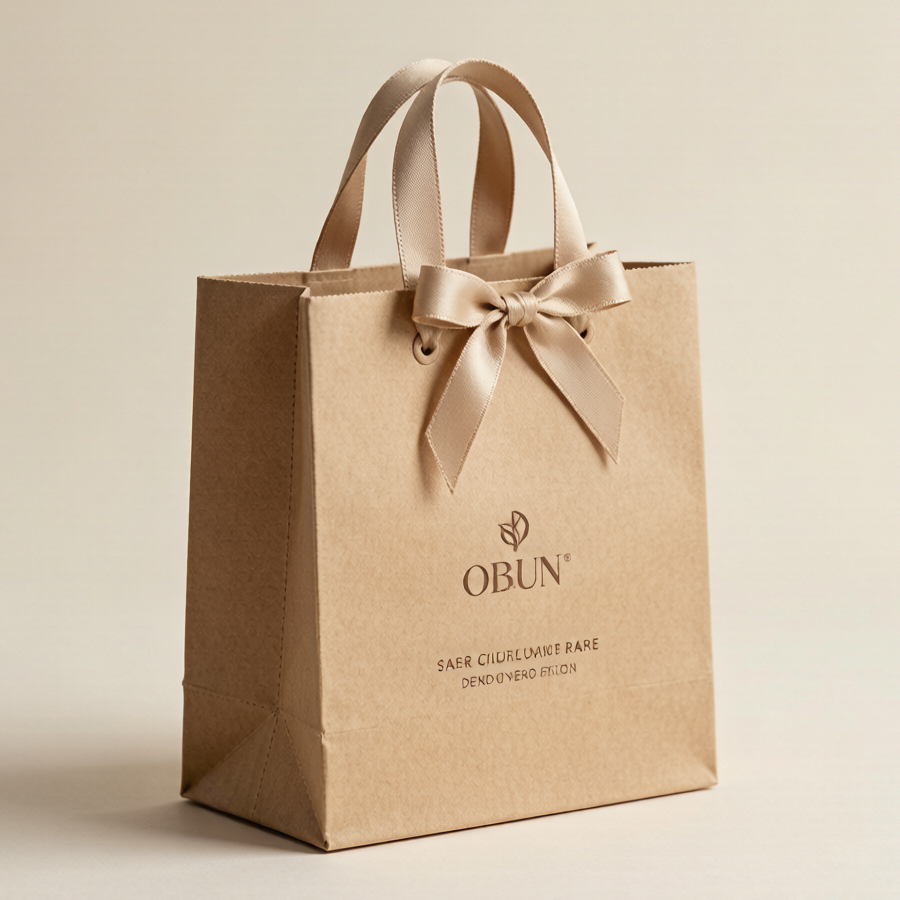 580-custom-kraft-paper-shopping-bag Custom Kraft Paper Shopping Bag
