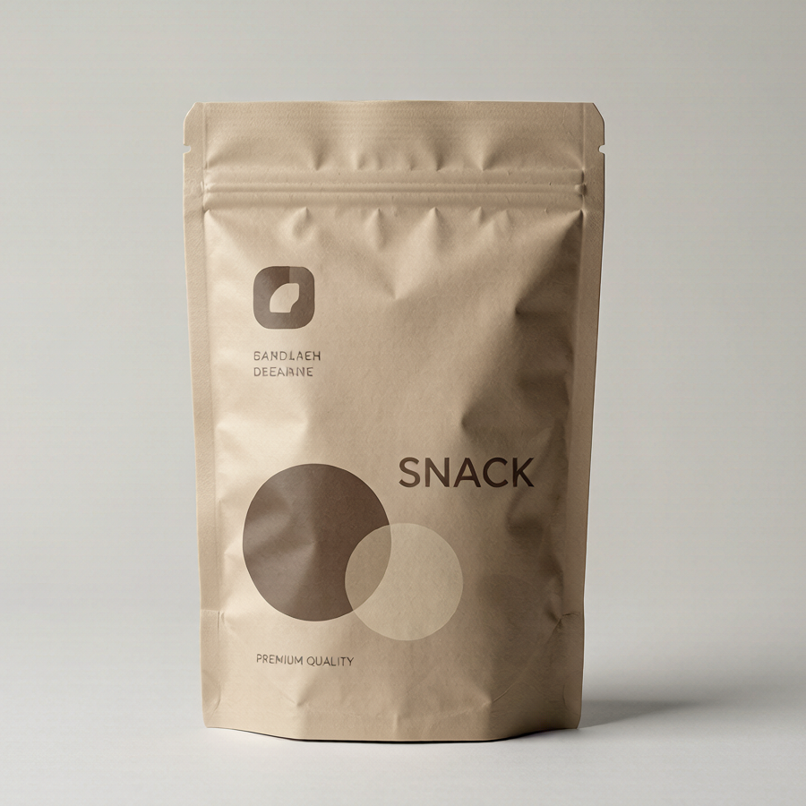 Custom Coffee Stand-Up Pouch with Degassing Valve