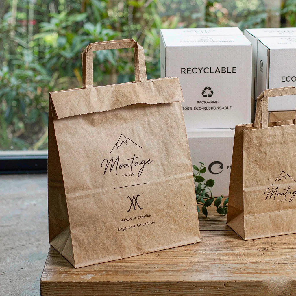 Eco-friendly kraft and recyclable packaging